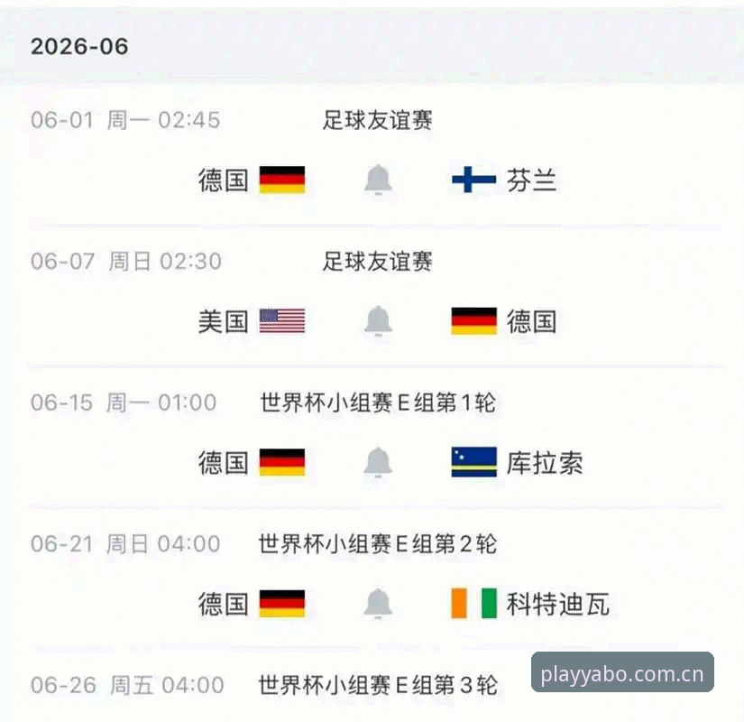 德国队26人世界杯大名单深度解析：诺伊尔回归与新生代崛起
